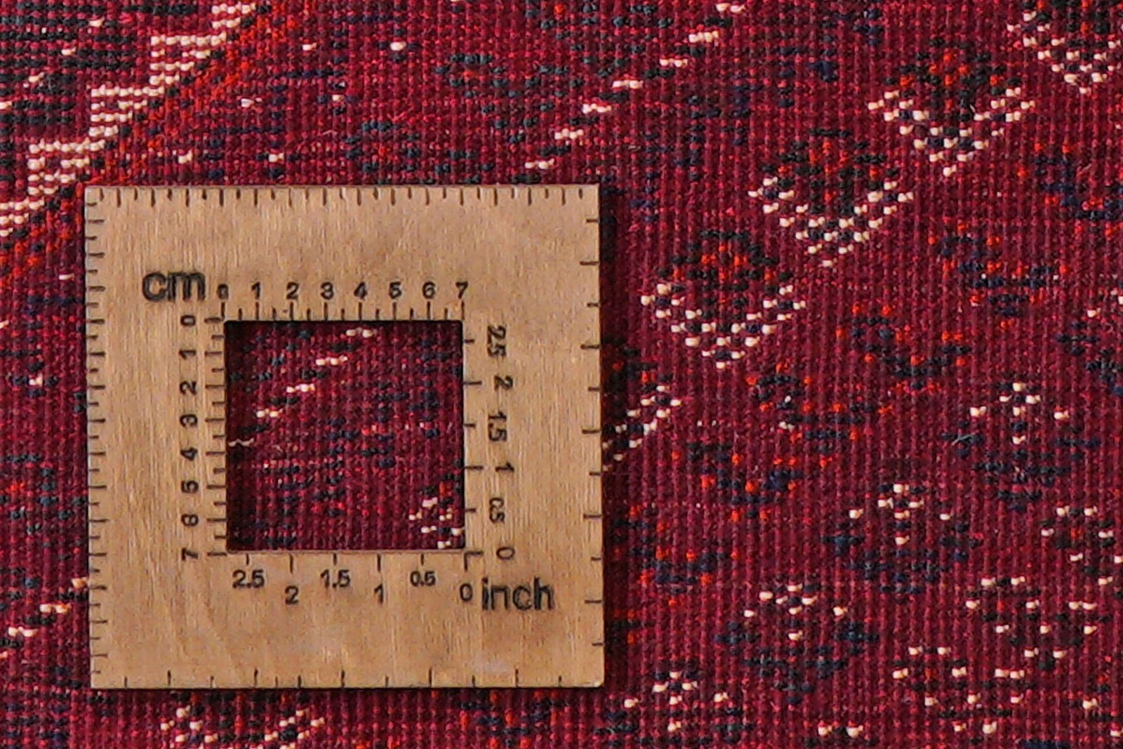 Gashgai — Hand-knotted, 164x205 cm, Red, 100% Virgin Wool | View 8