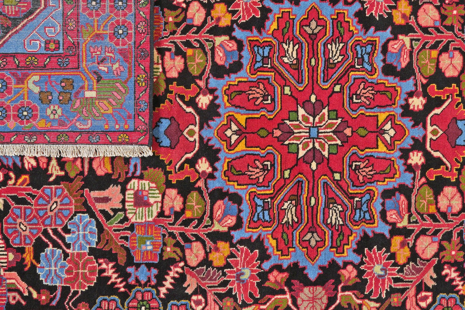 Nahavand — Hand-knotted, 158x250 cm, Blue, 100% Virgin Wool | View 7