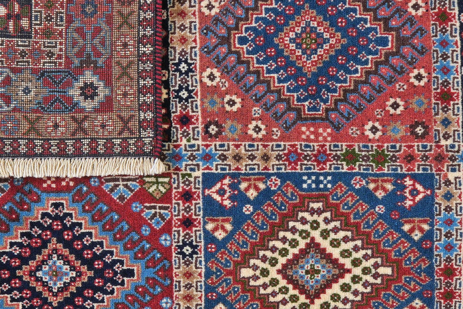 Yalameh — Hand-knotted, 97x147 cm, Multicolor, 100% Virgin Wool | View 7