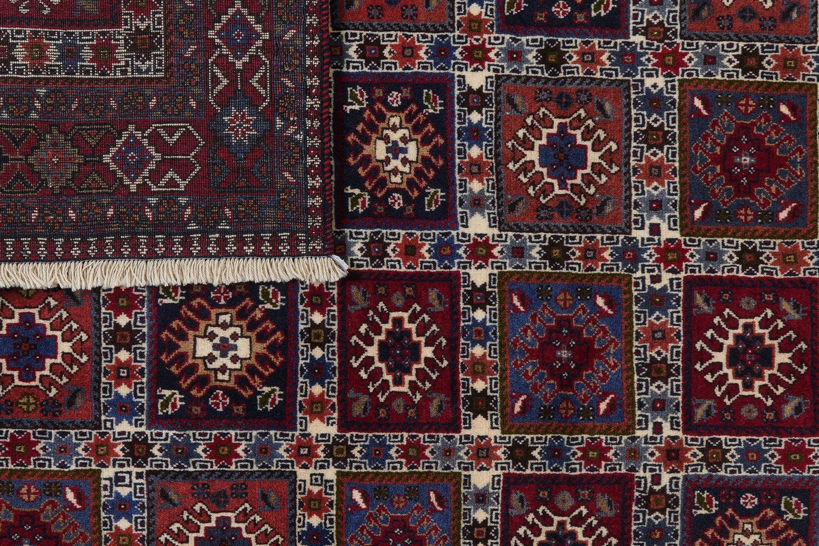 Yalameh — Hand-knotted, 156x197 cm, Multicolor, 100% Virgin Wool | View 7