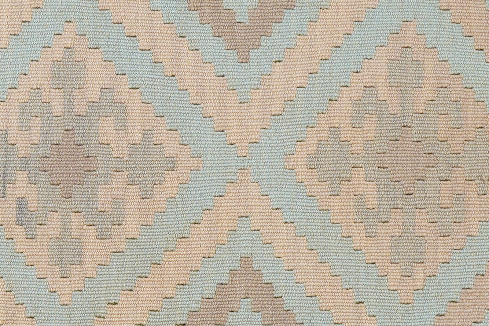 Kelim Gashgai — Handmade, 57x210 cm, Green, 100% Virgin Wool | View 5