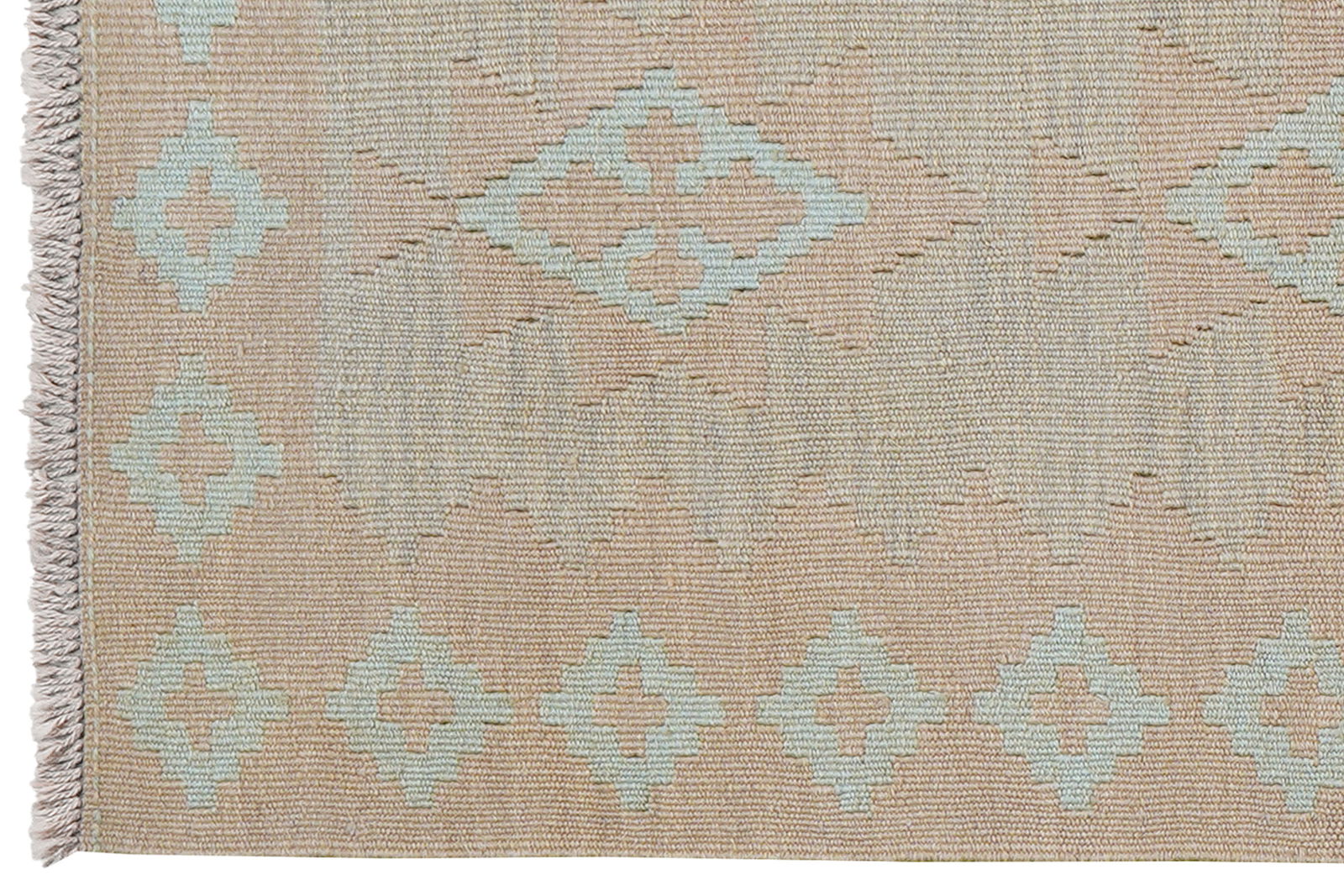 Kelim Gashgai — Handgefertigt, 200x58 cm, Beige, 100% Virgin Wool | View 4