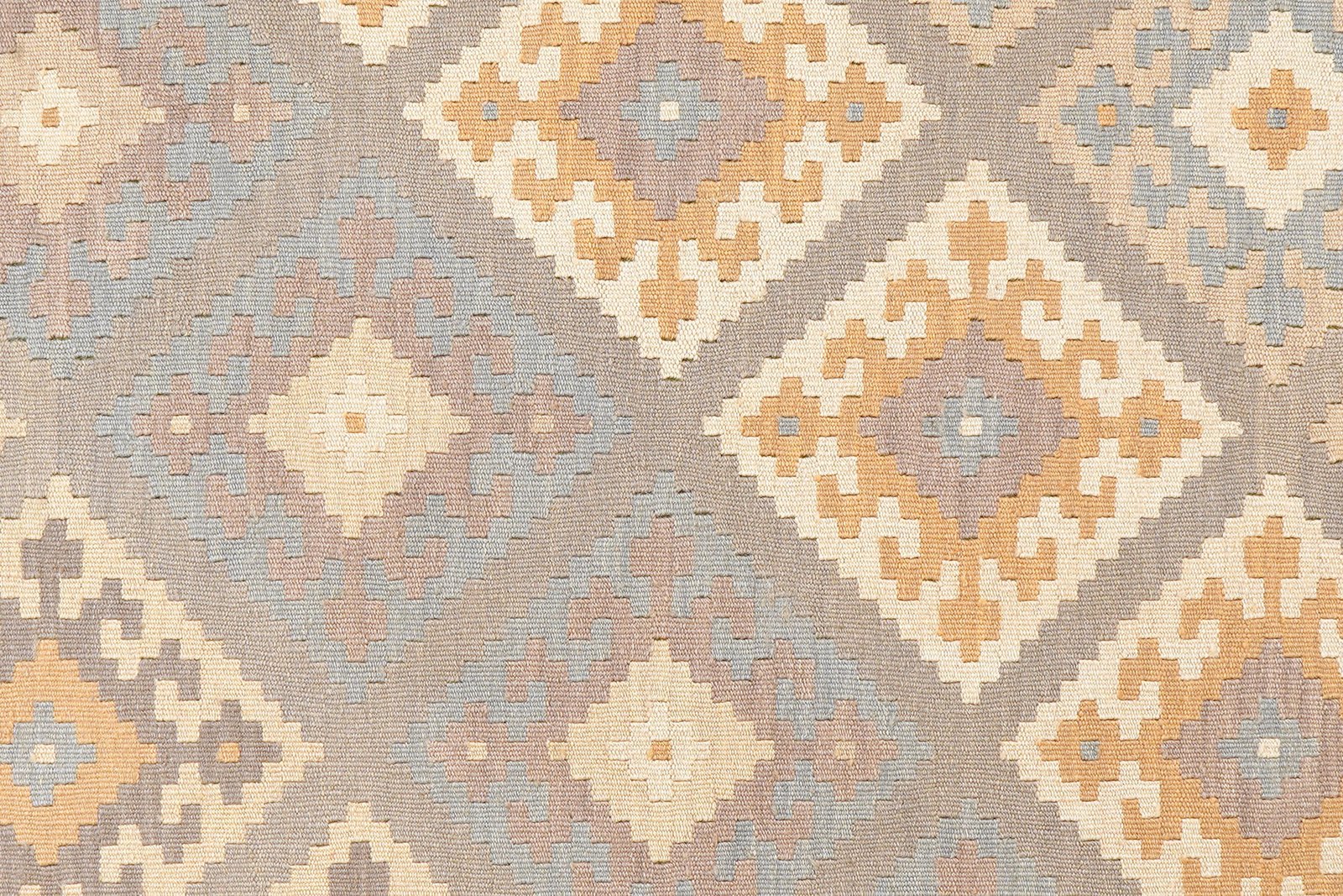 Kelim Gashgai — Handmade, 178x241 cm, Grey, 100% Virgin Wool | View 5