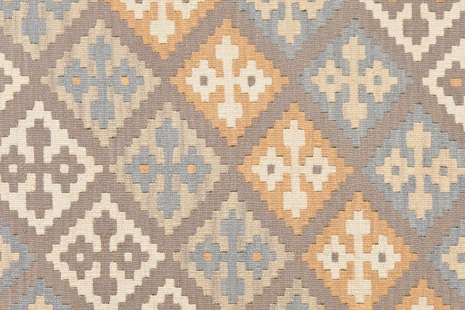 Kelim Gashgai — Handmade, 122x178 cm, Grey, 100% Virgin Wool | View 5