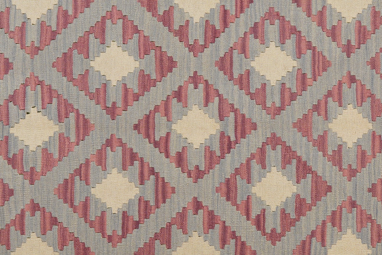 Kelim Gashgai — Handmade, 154x191 cm, Grey, 100% Virgin Wool | View 5