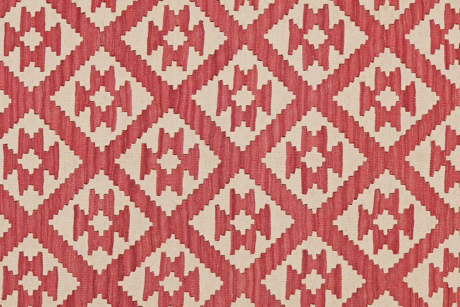 Kelim Gashgai — Handmade, 173x256 cm, Red, 100% Virgin Wool | View 5