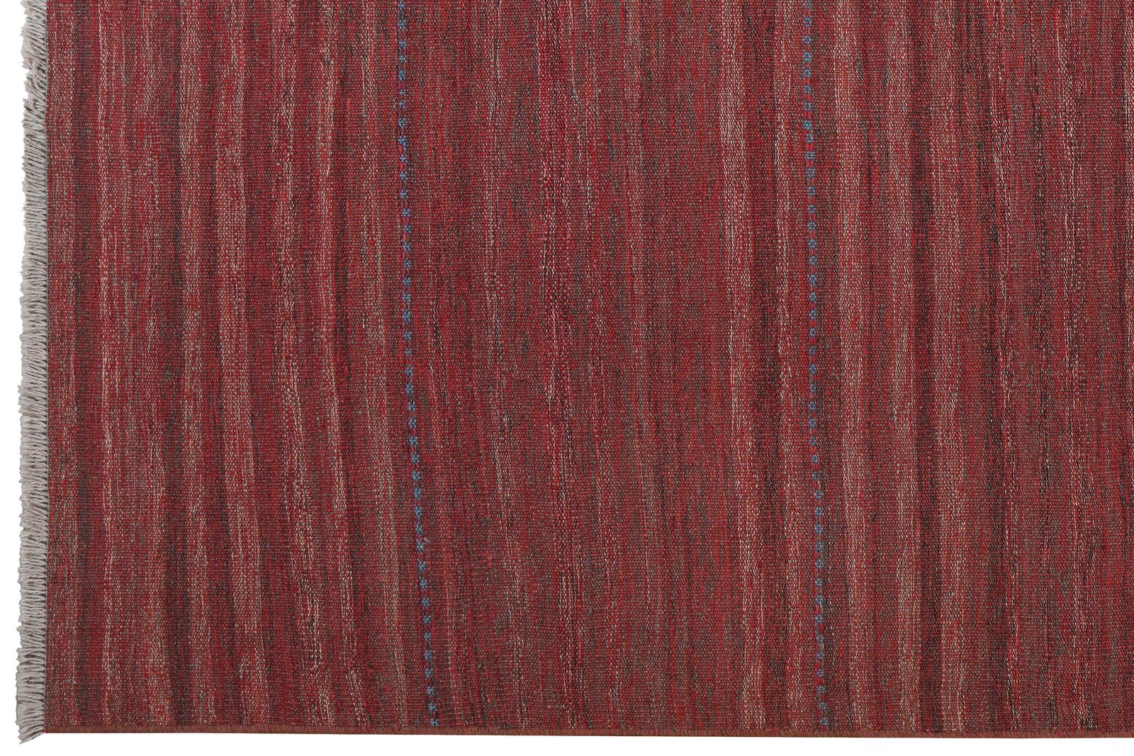 Kelim Gashgai — Handmade, 171x235 cm, Red, 100% Virgin Wool | View 3