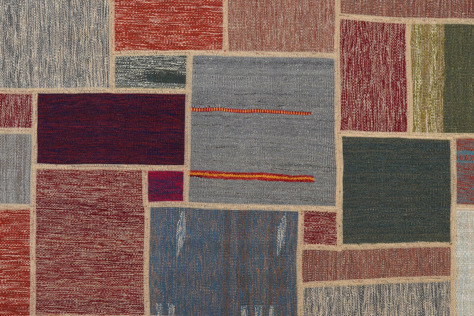 Kelim Tekkeh — Handmade, 166x242 cm, Multicolor, 100% Virgin Wool | View 5