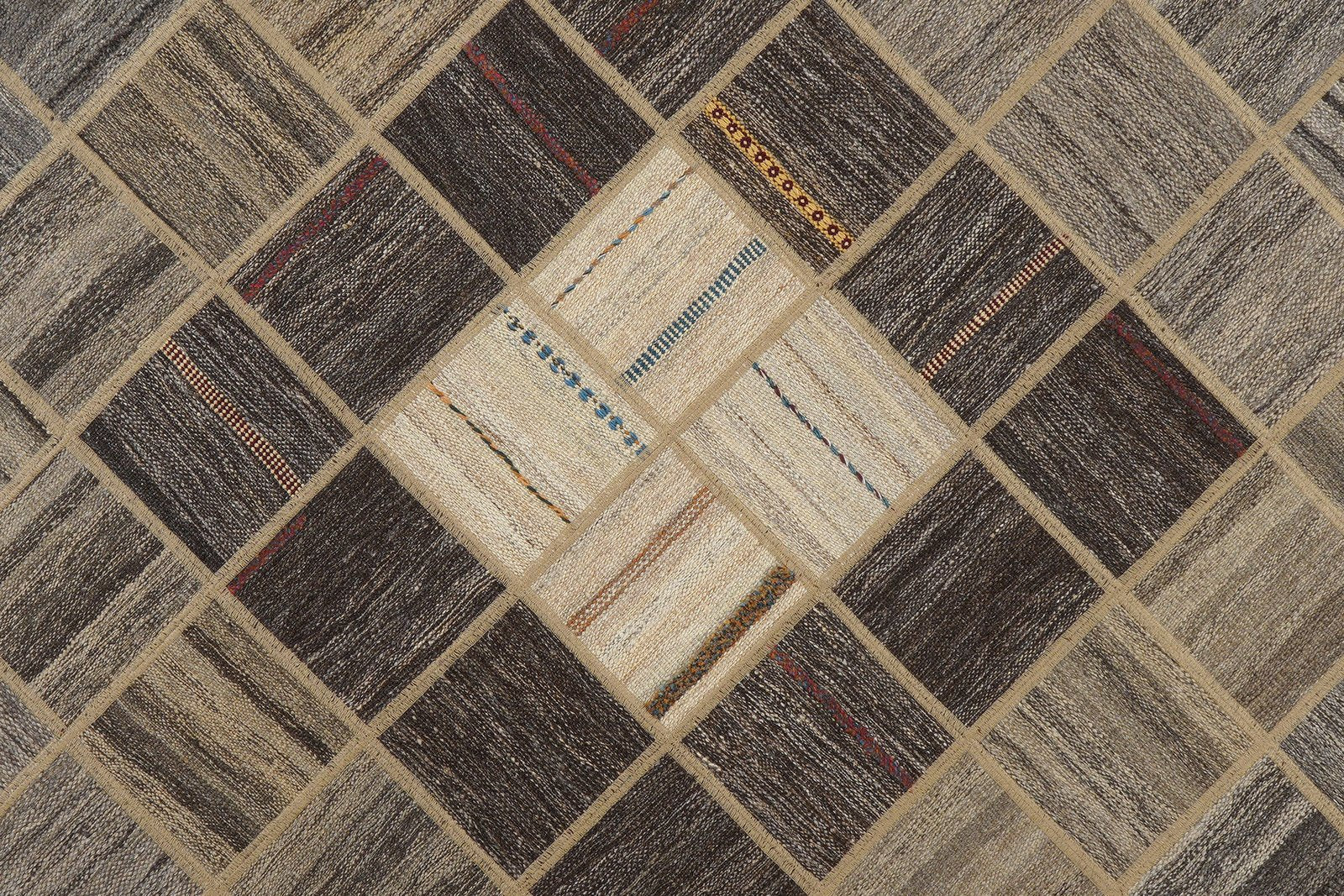 Kelim Tekkeh — Handmade, 170x240 cm, Multicolor, 100% Virgin Wool | View 5