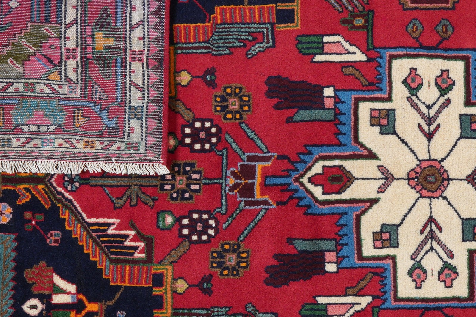 Toysarghan — Hand-knotted, 137x217 cm, Blue, 100% Virgin Wool | View 7