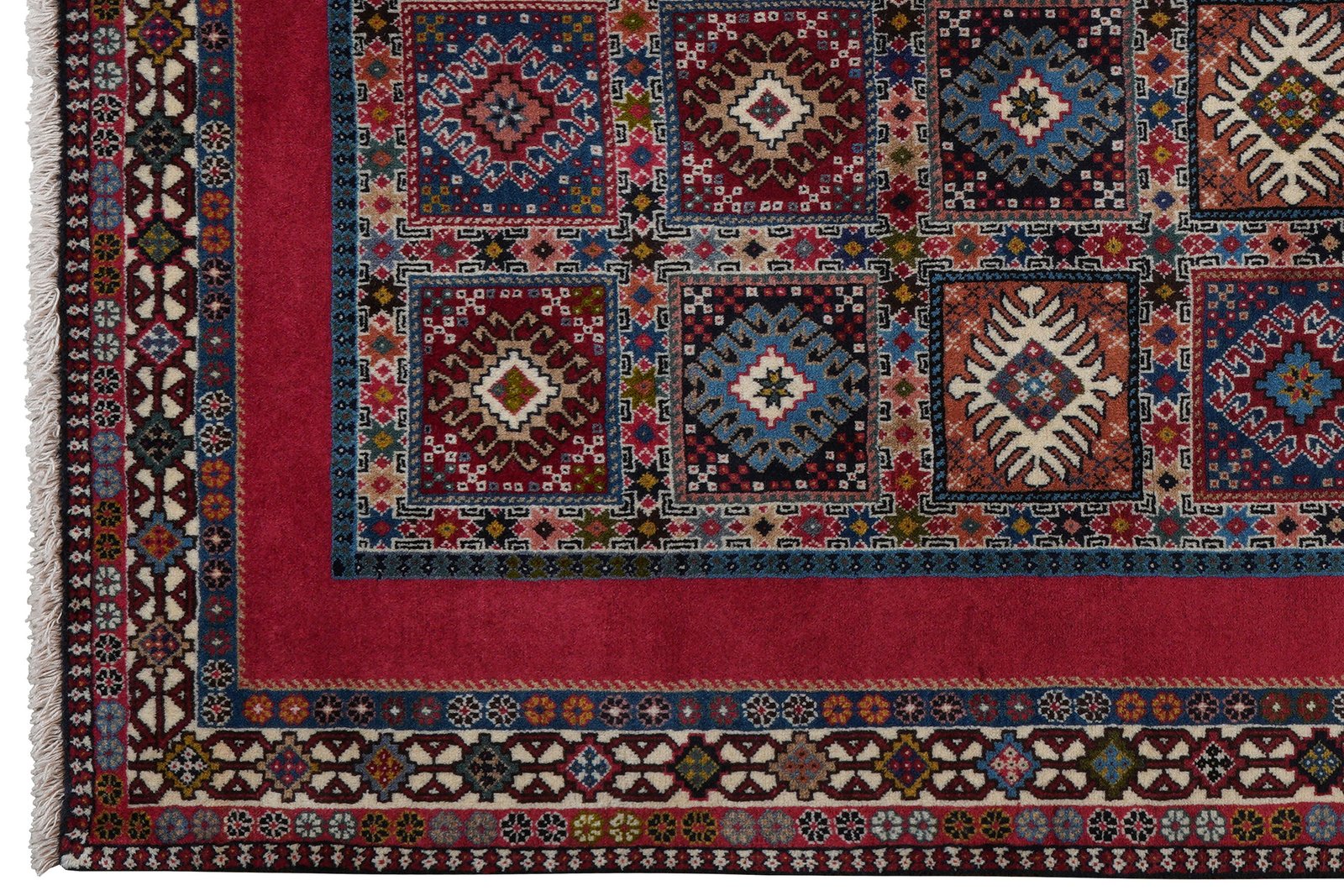 Yalameh — Hand-knotted, 153x210 cm, Multicolor, 100% Virgin Wool | View 3