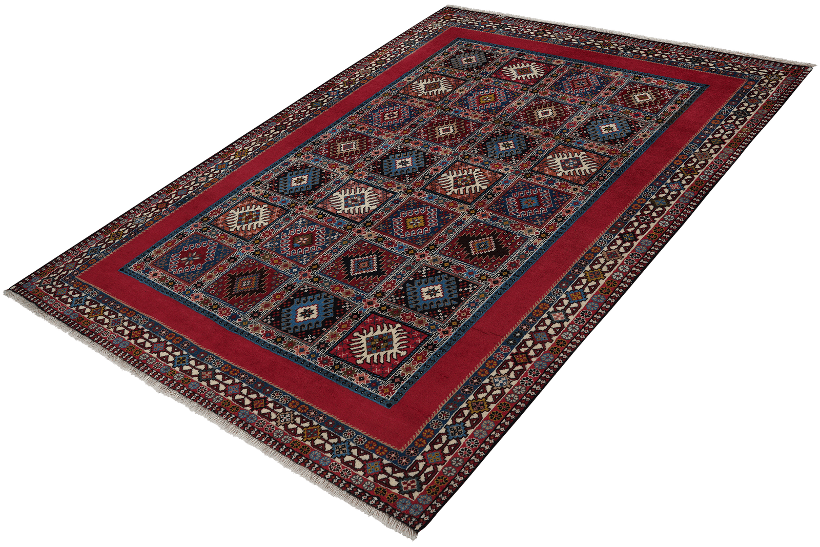 Yalameh — Hand-knotted, 153x210 cm, Multicolor, 100% Virgin Wool | View 5