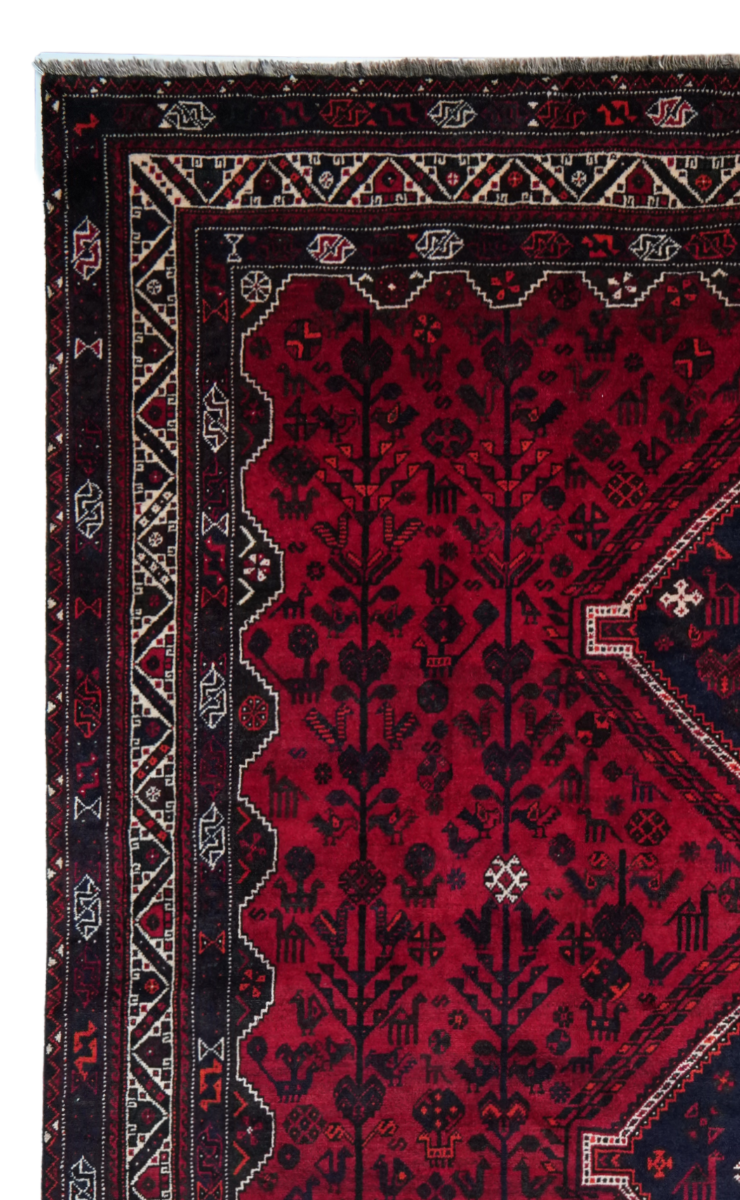 Gashgai — Handgefertigt, 393x310 cm, Beige, 100% Virgin Wool | View 4