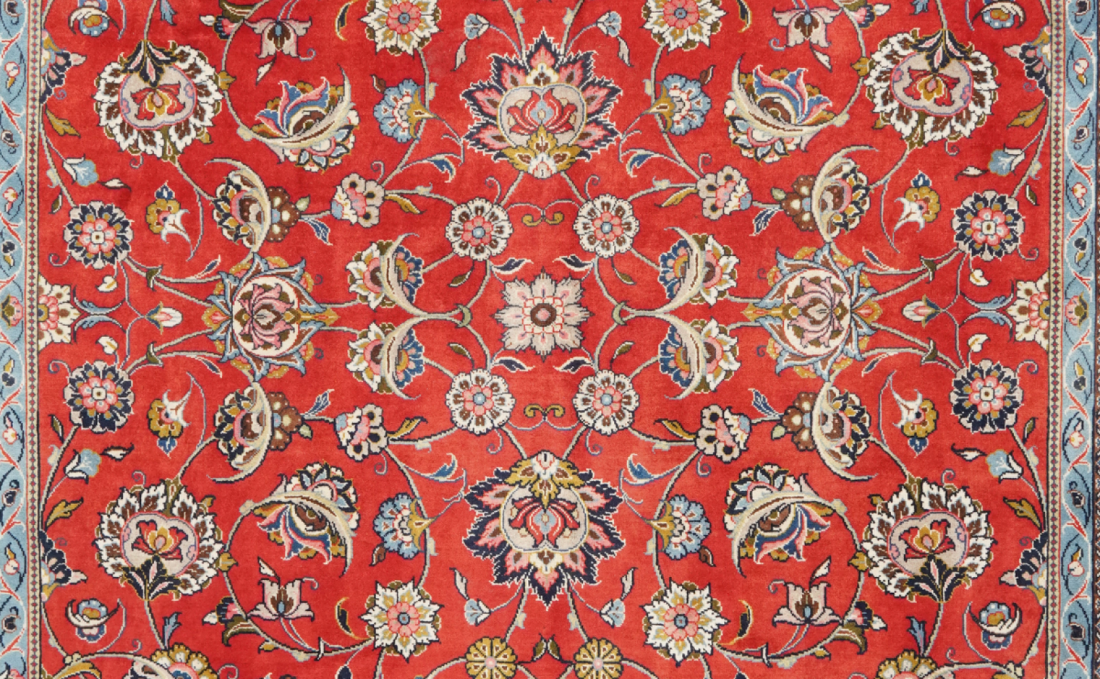 Sarough — Handgefertigt, 322x218 cm, Beige, 100% Virgin Wool | View 5