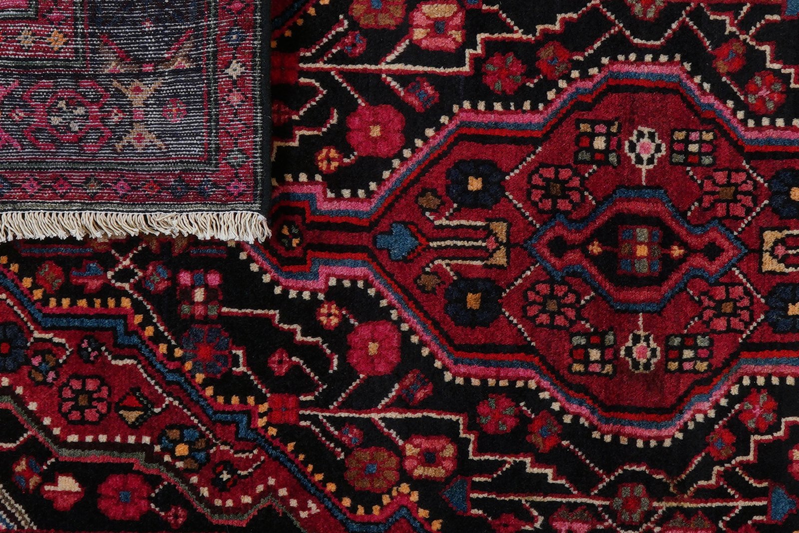 Djozan — Hand-knotted, 100x167 cm, Blue, 100% Virgin Wool | View 7