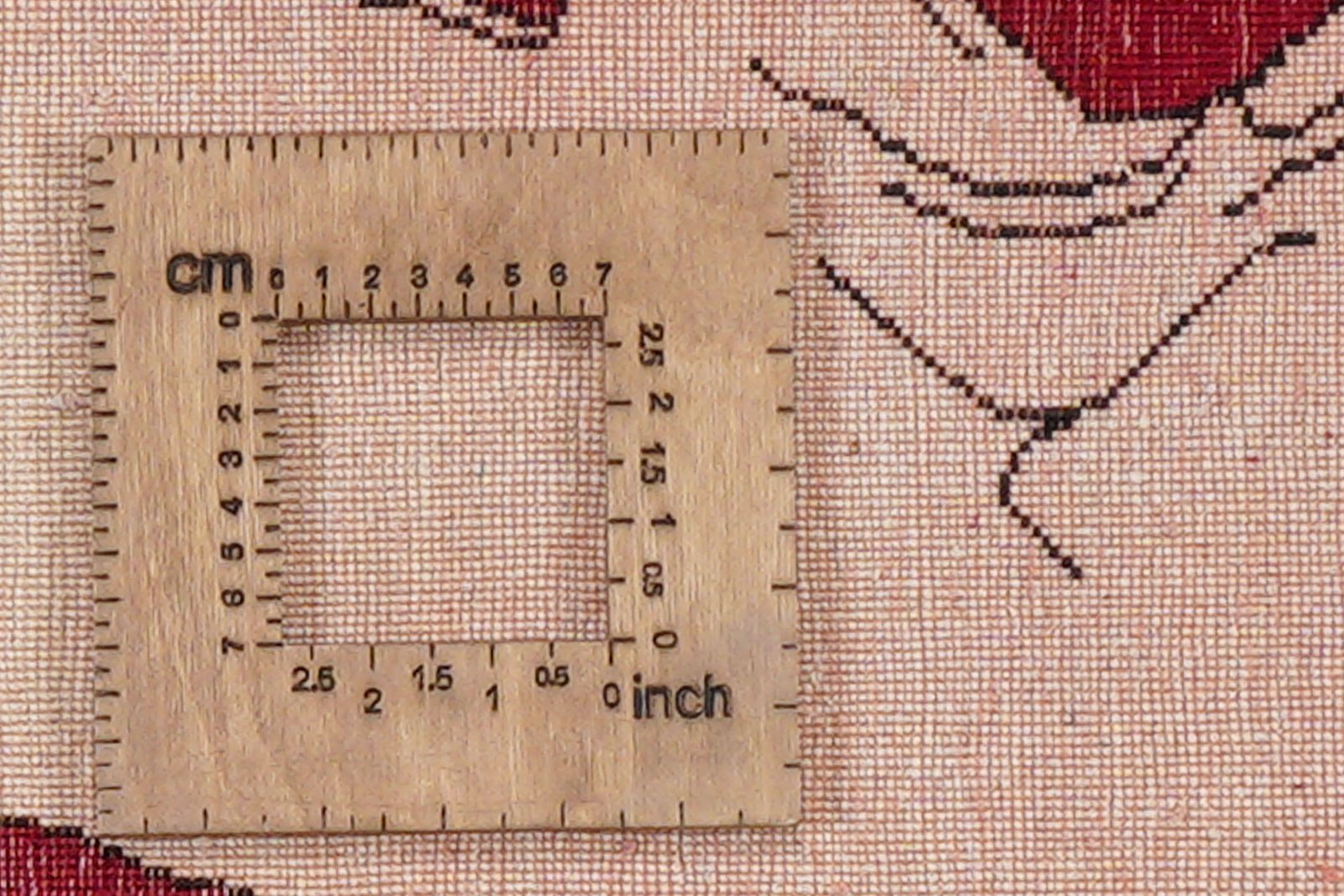 Gashgai — Hand-knotted, 83x130 cm, Red, 100% Virgin Wool | View 8