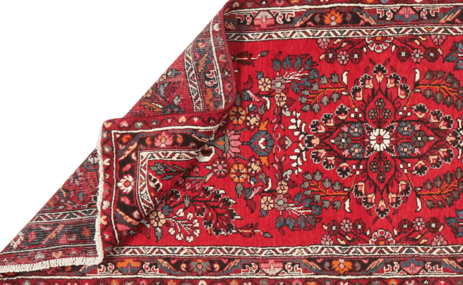 Mehreban — Hand-knotted, 85x447 cm, Red, 100% Virgin Wool | View 5