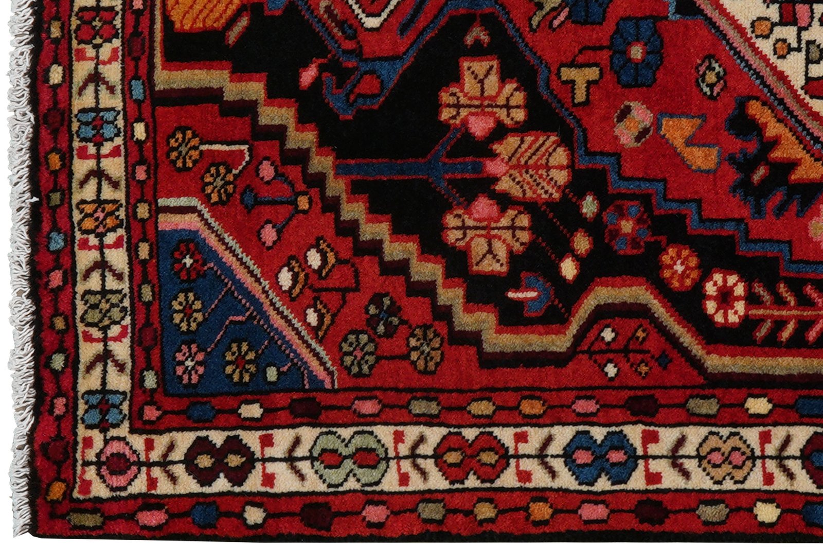 Toysarghan — Hand-knotted, 82x135 cm, Blue, 100% Virgin Wool | View 3
