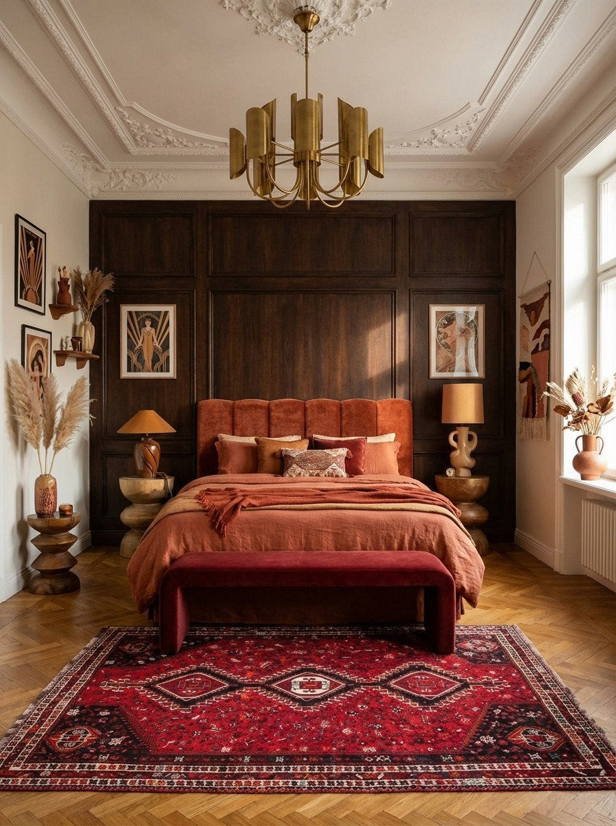 Shiraz — Handgefertigt, 318x227 cm, Beige, 100% Virgin Wool | Back view