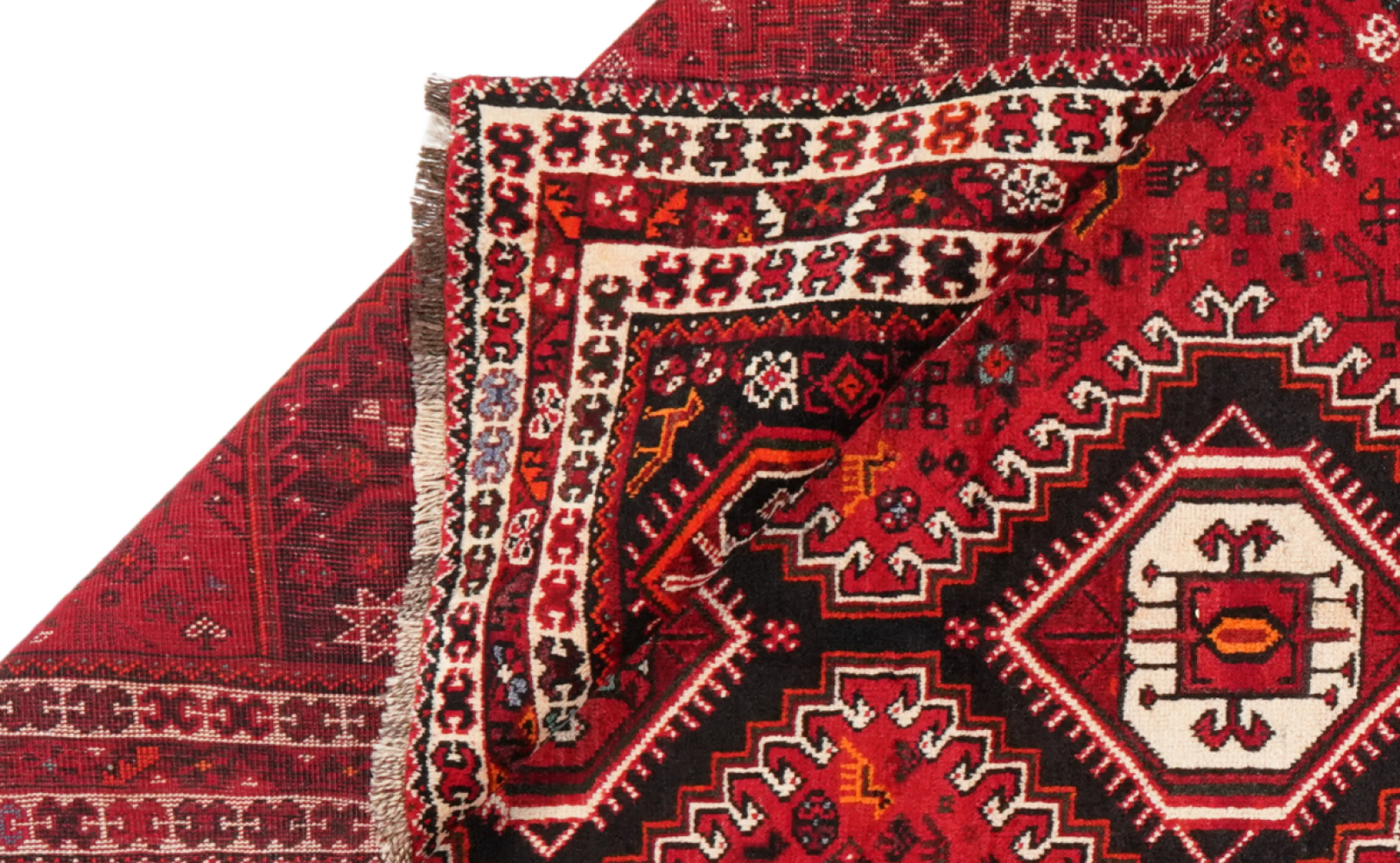 Shiraz — Handgefertigt, 318x227 cm, Beige, 100% Virgin Wool | View 6