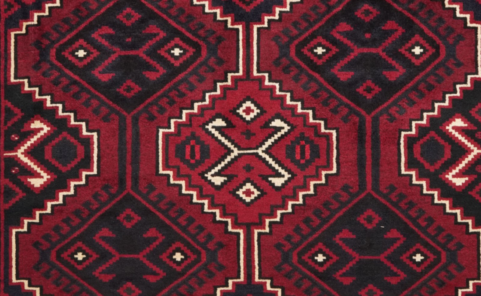 Lori — Hand-knotted, 214x313 cm, Red, 100% Virgin Wool | View 4