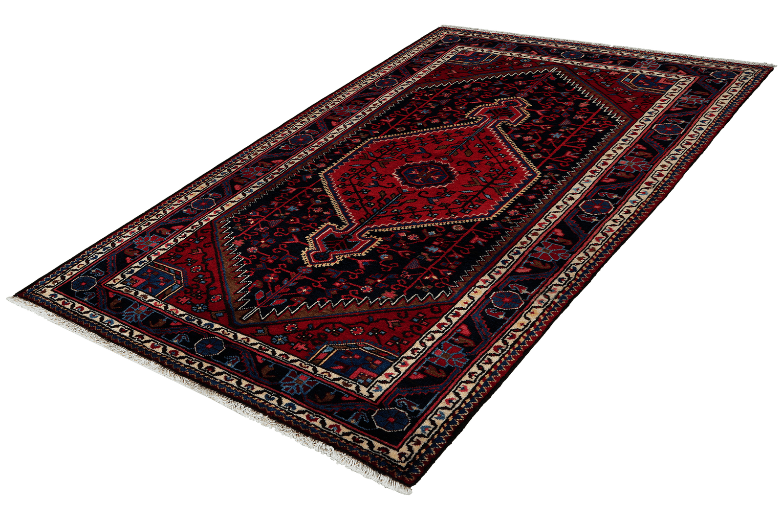 Toysarghan — Hand-knotted, 111x186 cm, Blue, 100% Virgin Wool | View 5