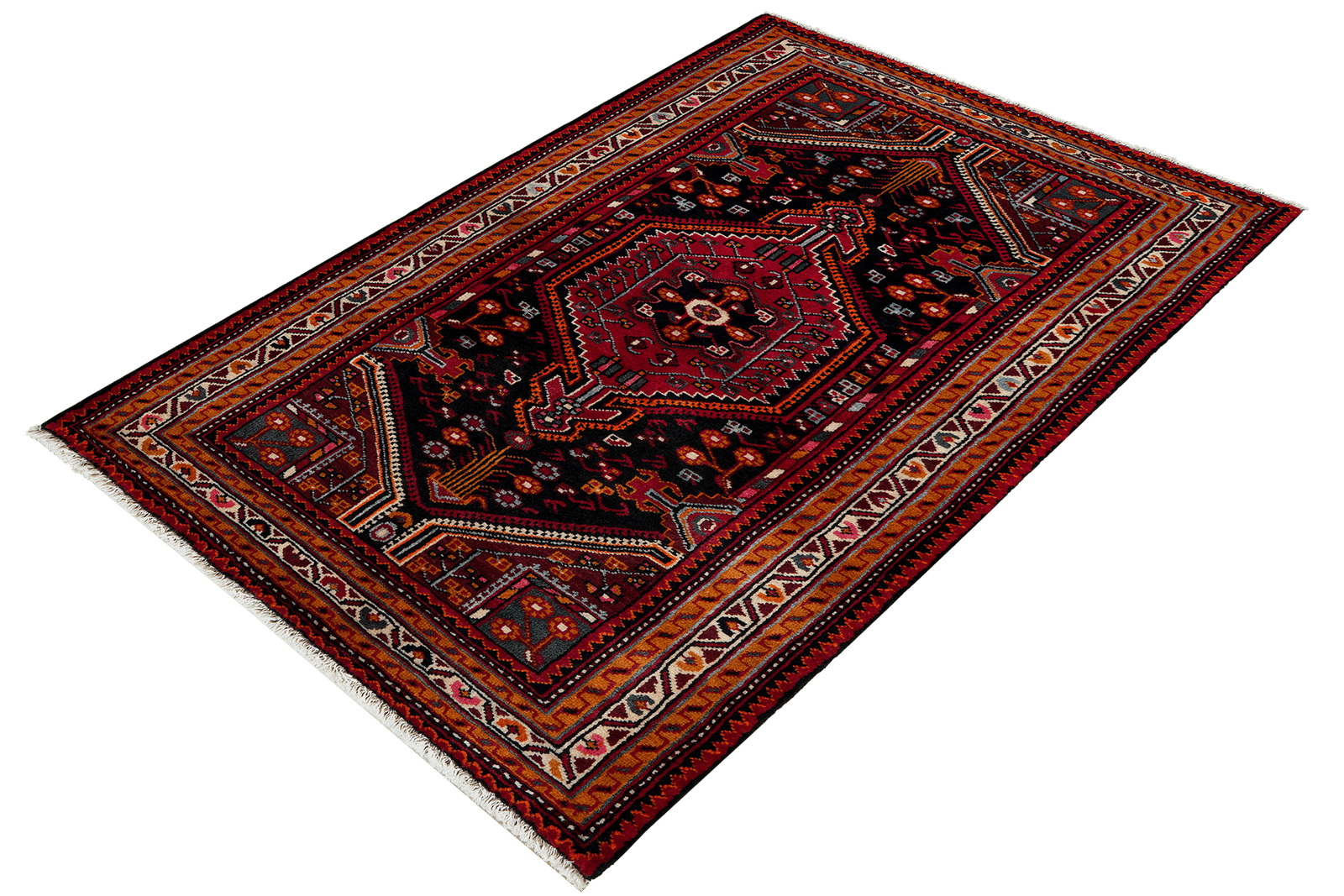 Toysarghan — Hand-knotted, 105x163 cm, Blue, 100% Virgin Wool | View 5