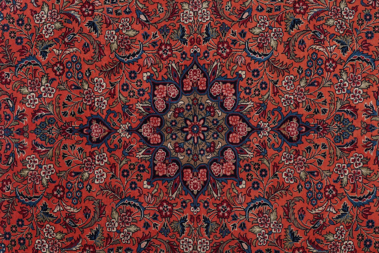 Mehreban — Hand-knotted, 206x300 cm, Red, 100% Virgin Wool | View 6
