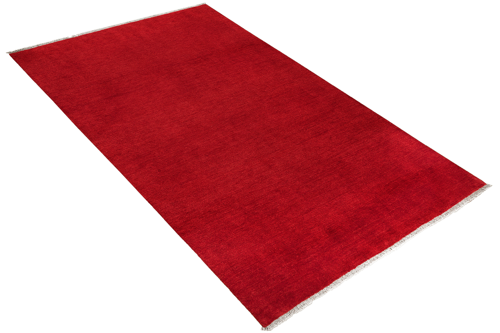 Gabbeh — Hand-knotted, 197x296 cm, Red, 100% Virgin Wool | View 4