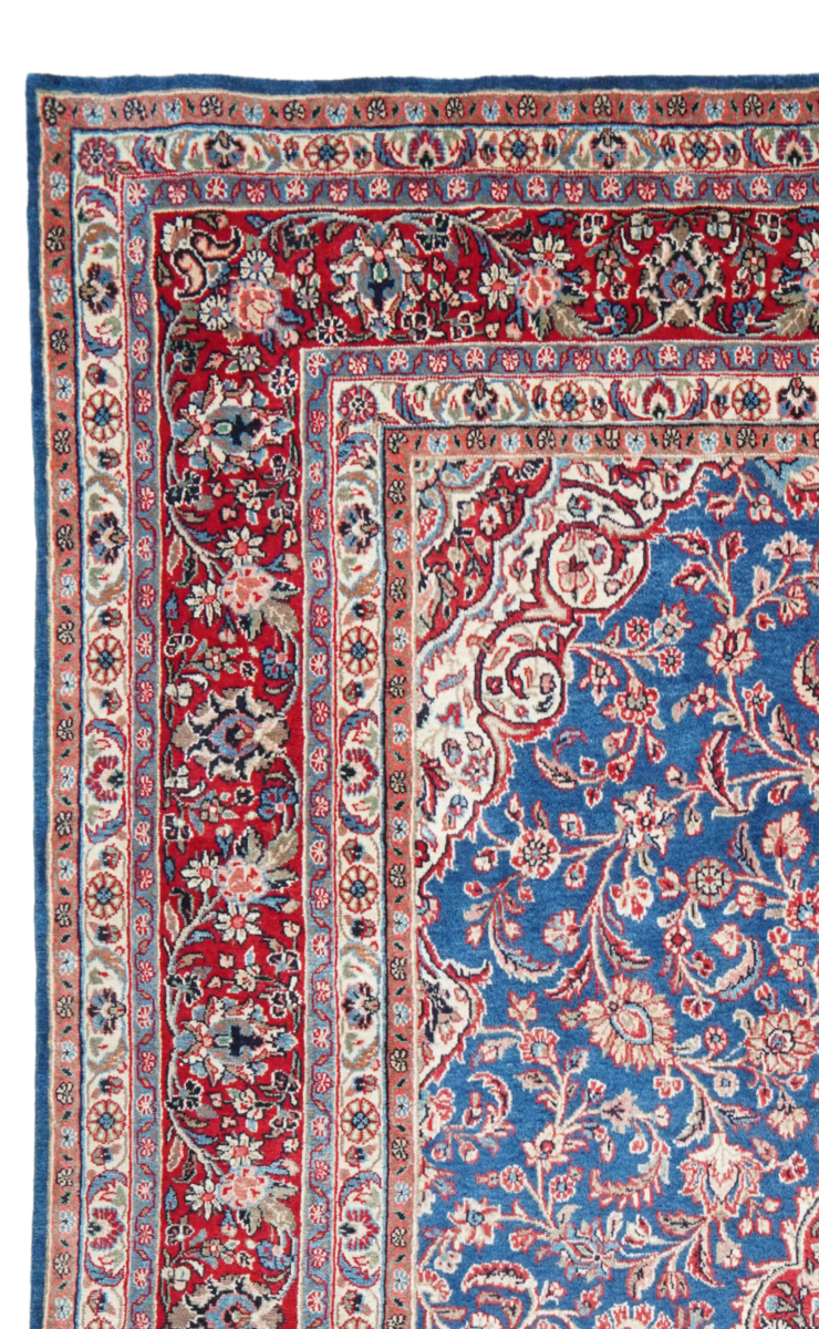 Ekbatan — Handgefertigt, 363x274 cm, Rot, 100% Virgin Wool | View 4