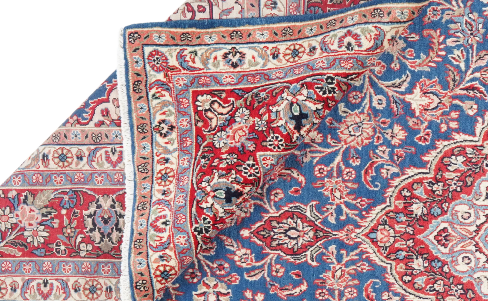 Ekbatan — Handgefertigt, 363x274 cm, Rot, 100% Virgin Wool | View 6