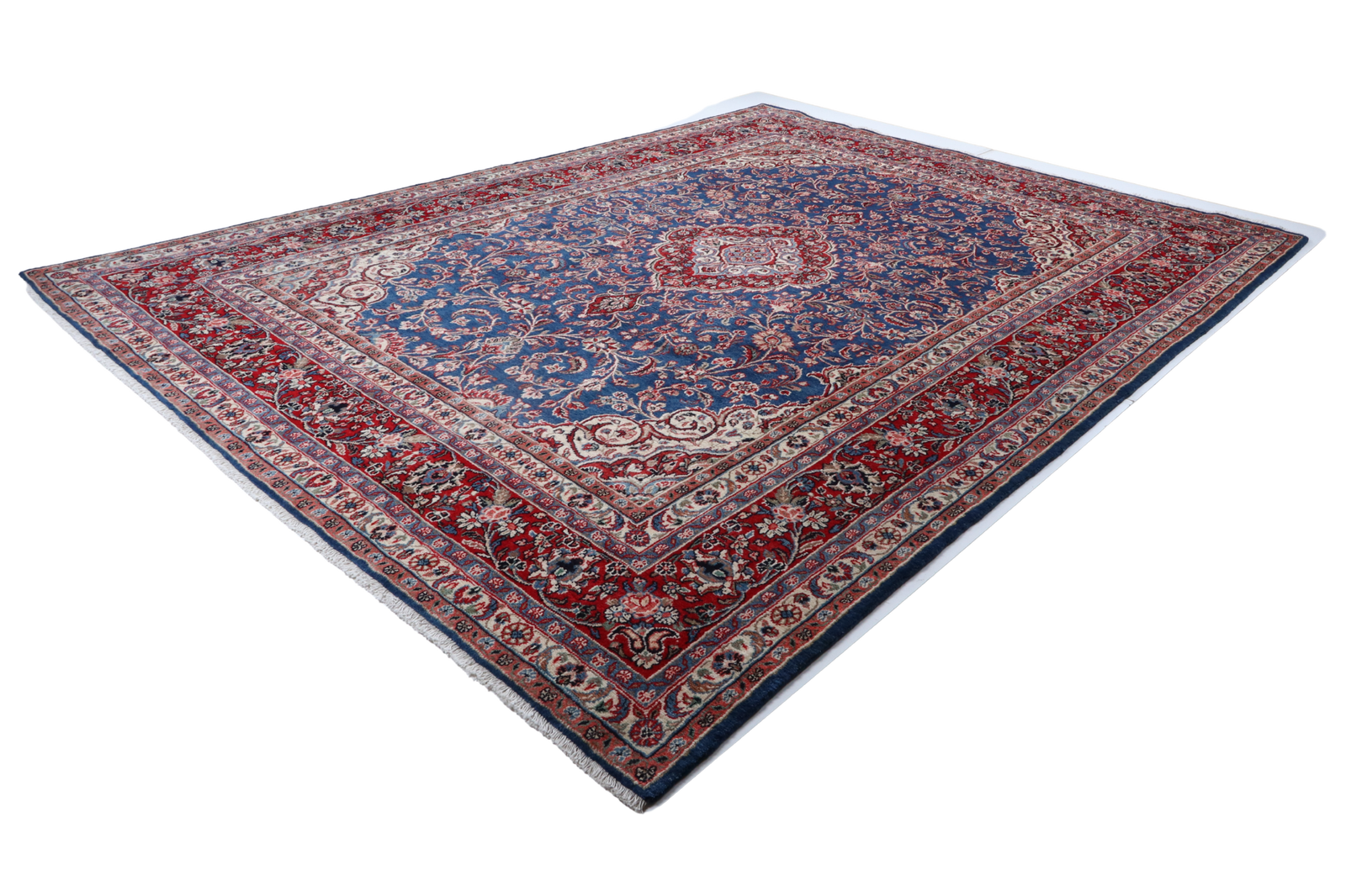 Ekbatan — Handgefertigt, 363x274 cm, Rot, 100% Virgin Wool | View 7