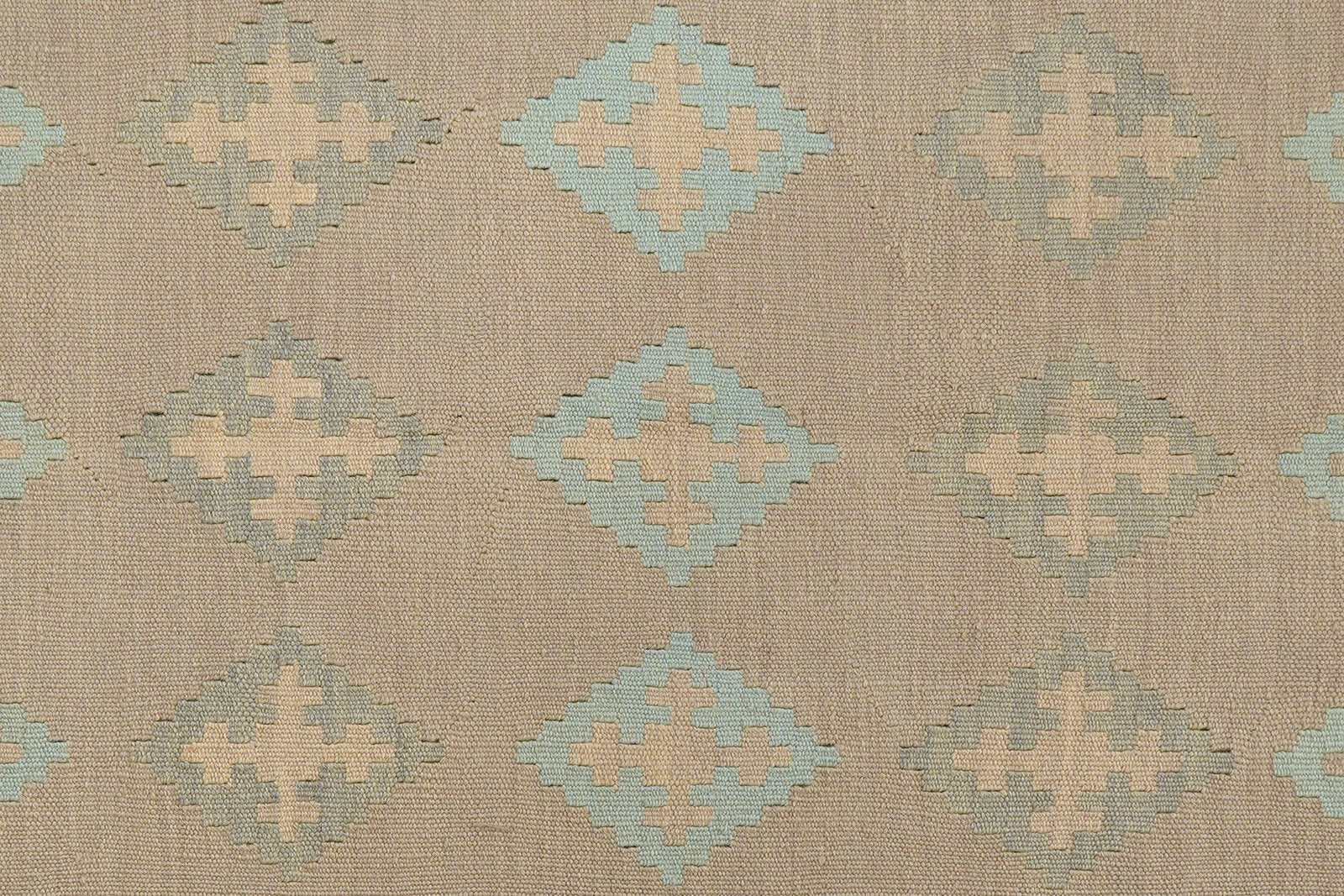 Kelim Gashgai — Handmade, 125x173 cm, Grey, 100% Virgin Wool | View 5