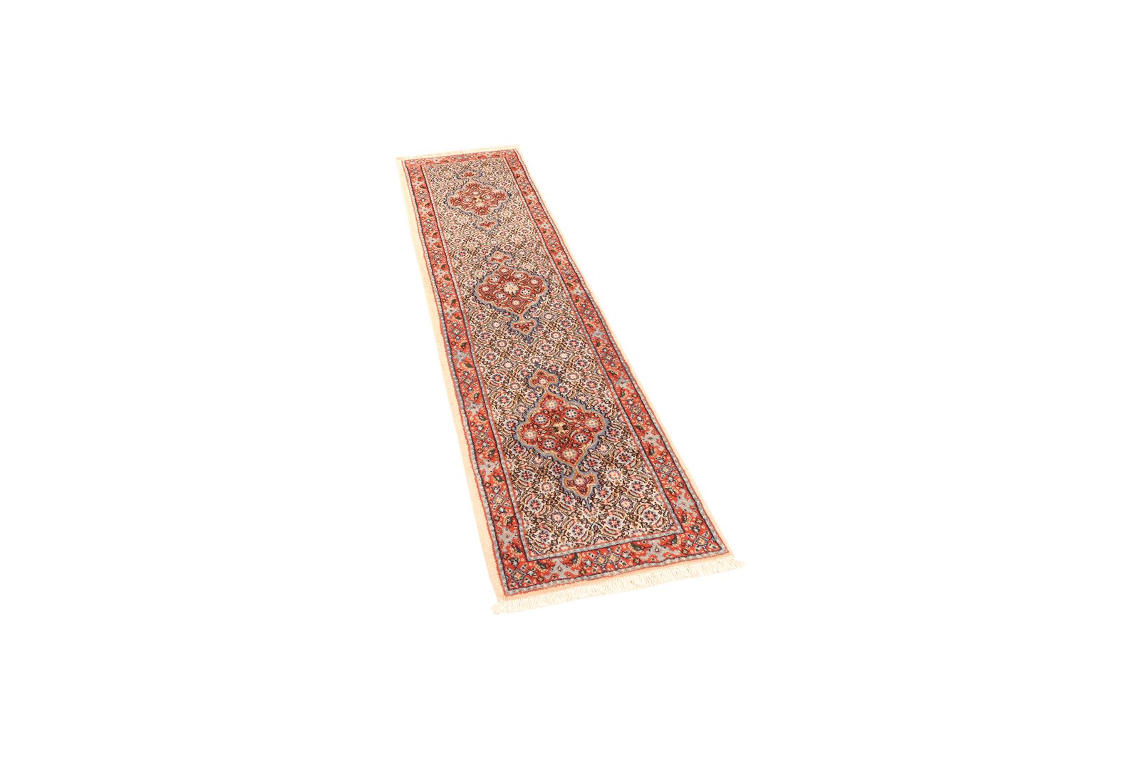 Moud Felder — Hand-knotted, 47x191 cm, Multicolor, 100% Virgin Wool | View 5