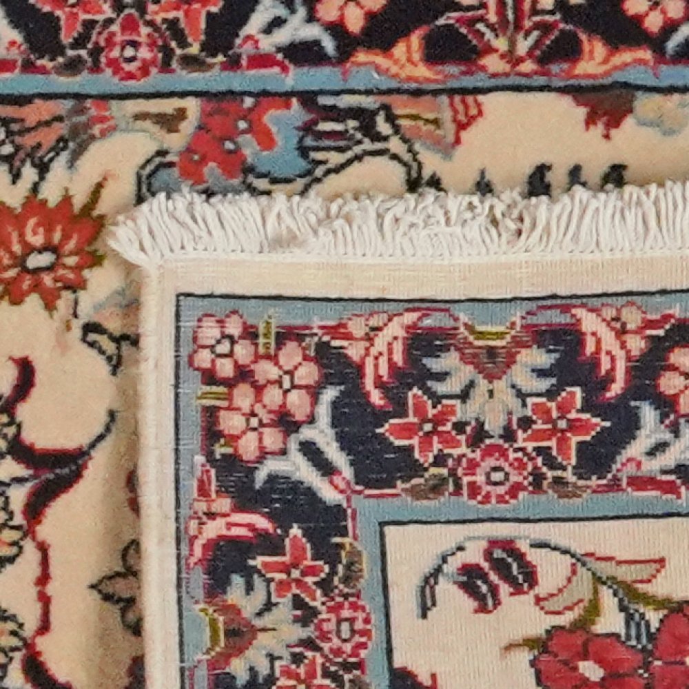 Sarough — Hand-knotted, 67x295 cm, Beige, 100% Virgin Wool | View 6