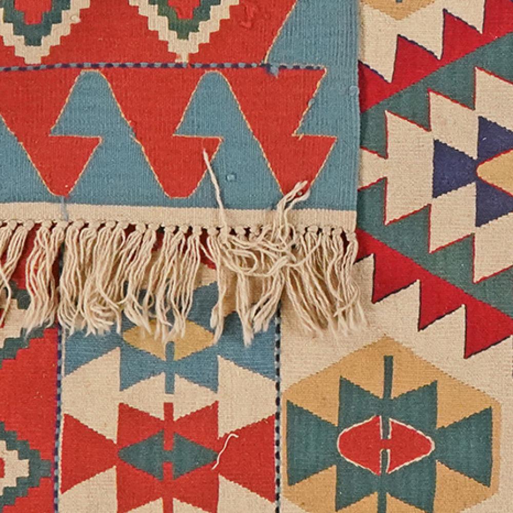 Kelim — Handmade, 113x156 cm, Multicolor, 100% Virgin Wool | View 6