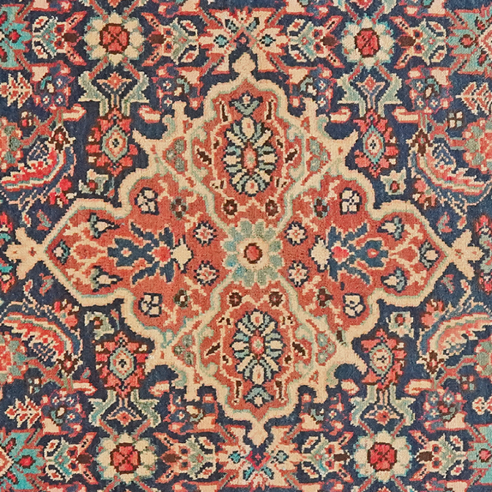 Meshkabad — Handgefertigt, 215x127 cm, Rot, 100% Virgin Wool | View 5