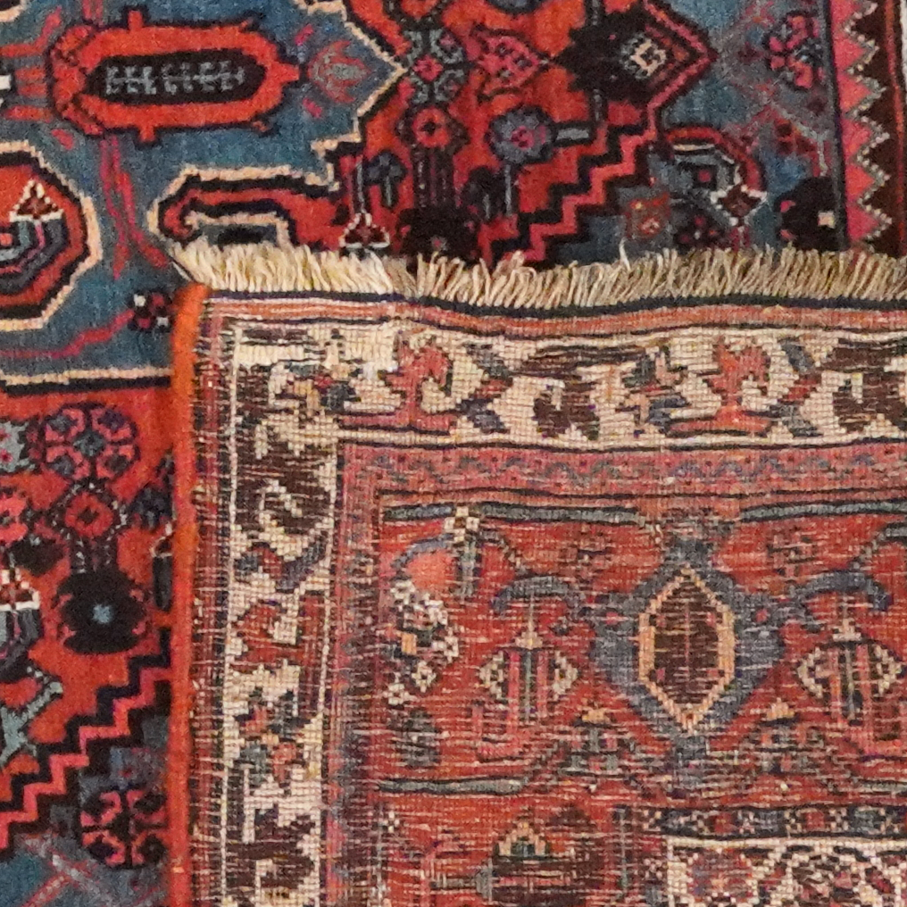 Bidjar — Handgefertigt, 232x139 cm, Rot, 100% Virgin Wool | View 7