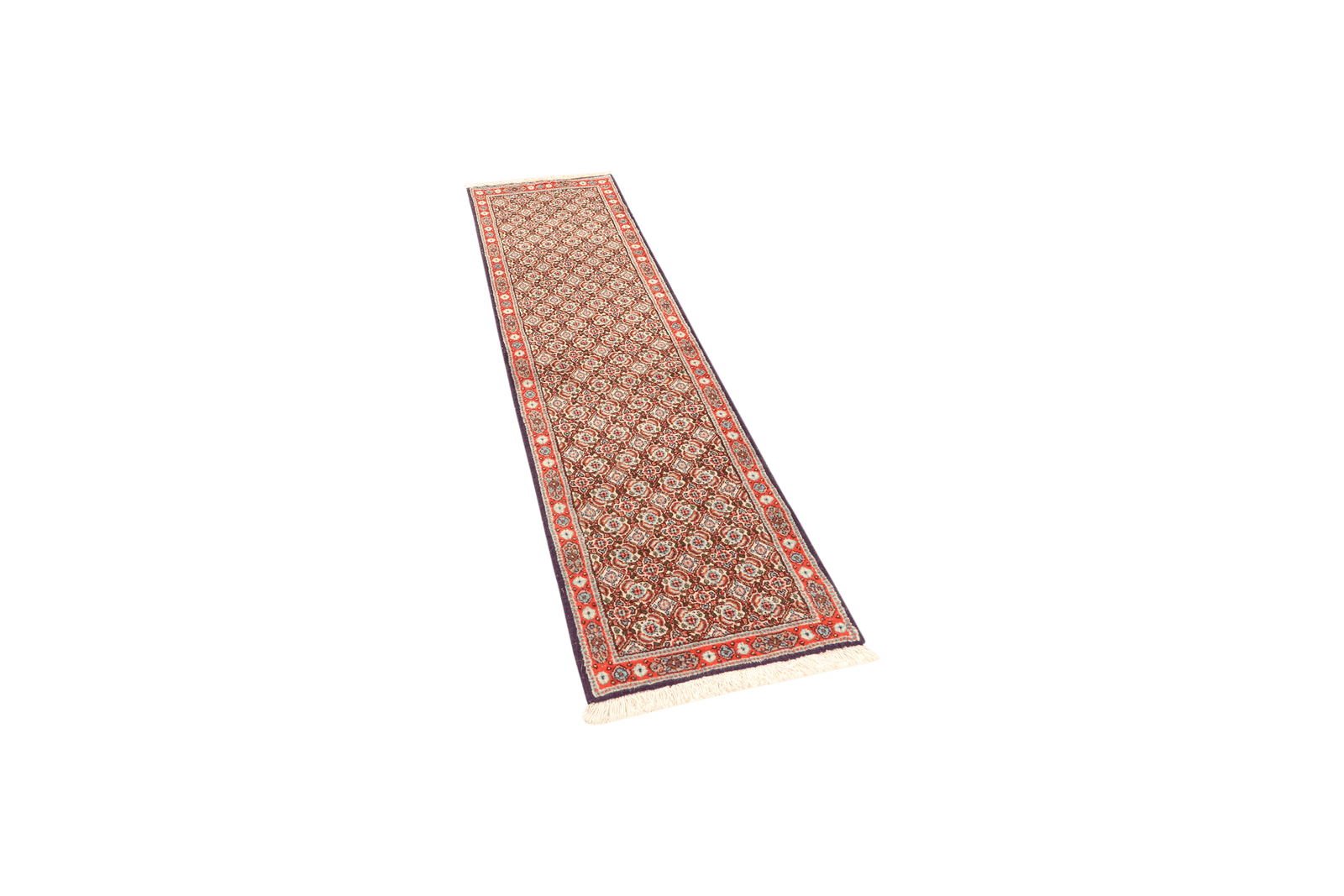 Moud Mahi — Hand-knotted, 48x192 cm, Beige, 100% Virgin Wool | View 5