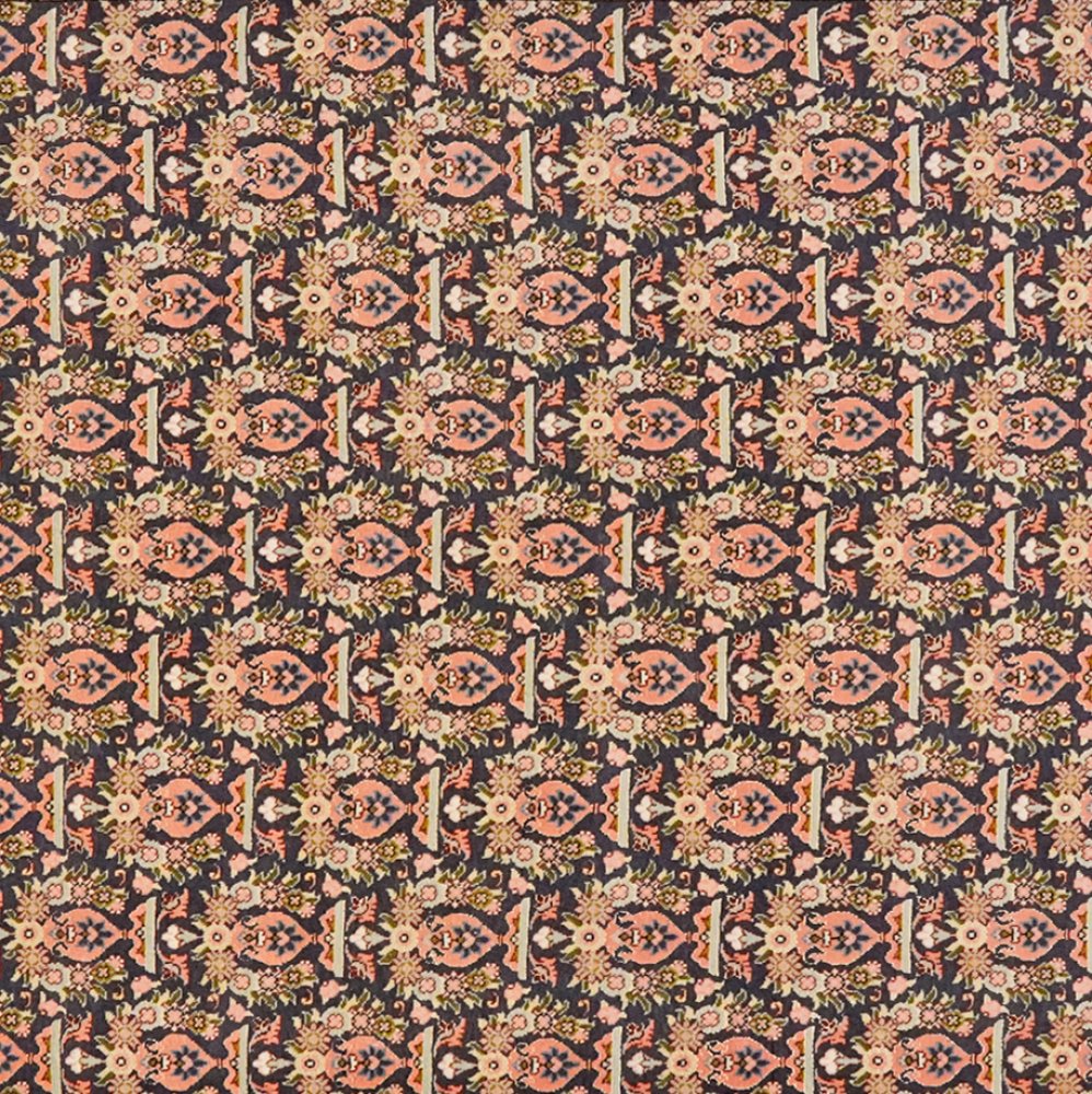 Tabriz 50 Raj — Hand-knotted, 151x201 cm, Orange, 100% Virgin Wool | View 4