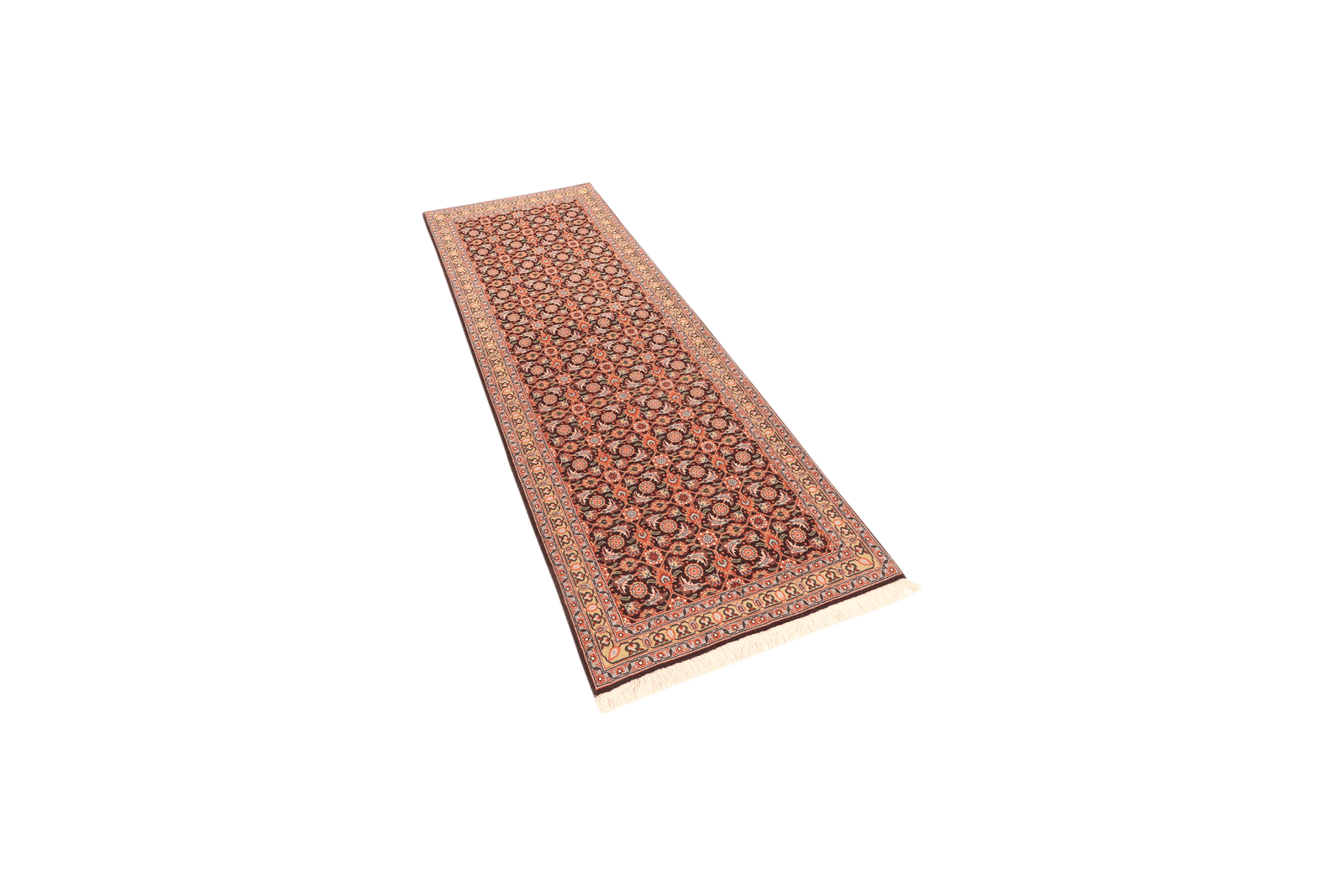 Tabriz 50 Raj — Hand-knotted, 65x192 cm, 100% Virgin Wool | View 5