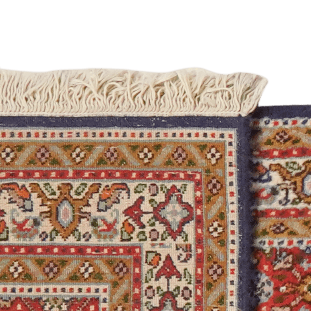 Moud Mahi — Hand-knotted, 47x205 cm, Red, 100% Virgin Wool | View 6