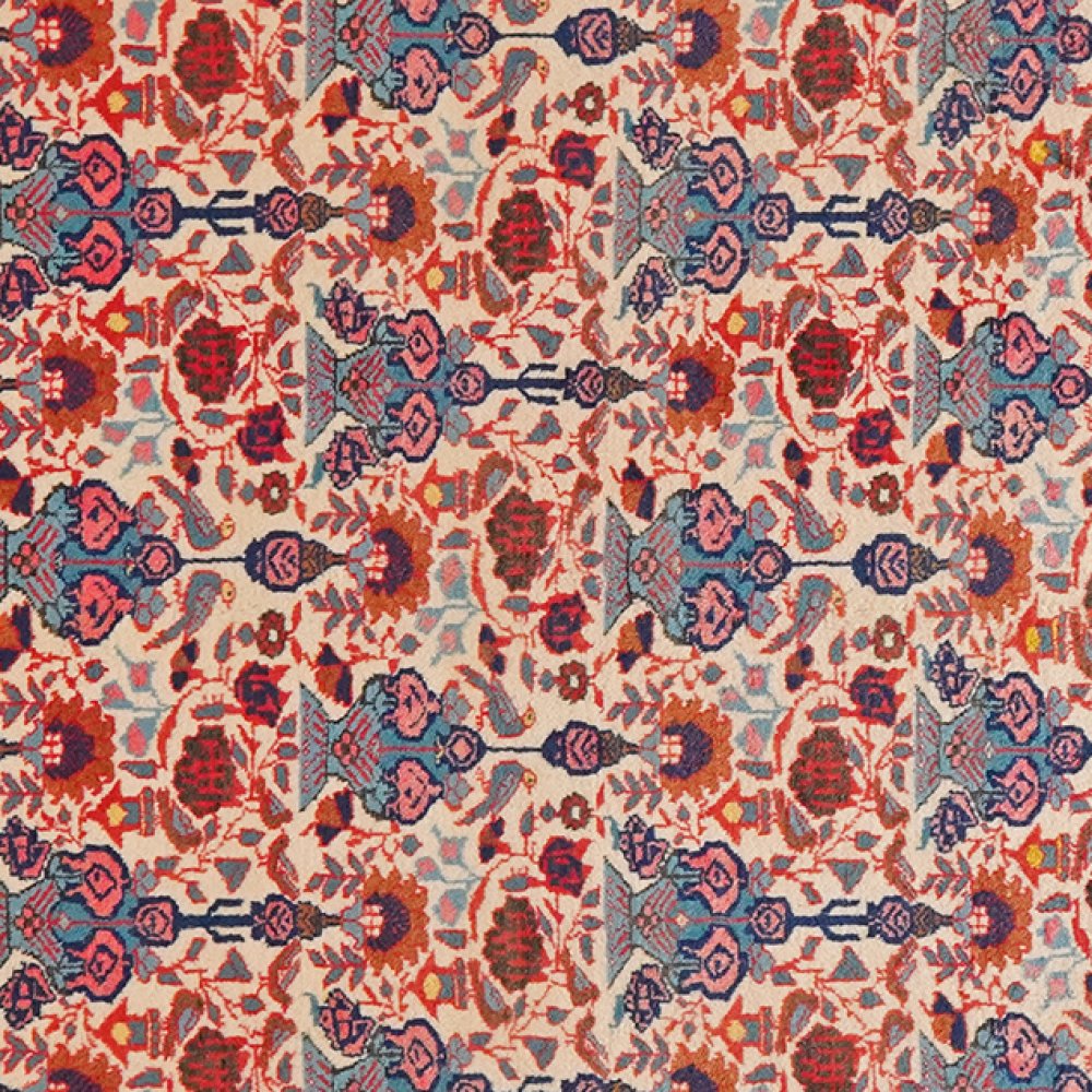 Veramin — Hand-knotted, 110x159 cm, Beige, 100% Virgin Wool | View 4