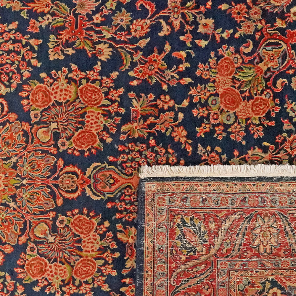 Ekbatan — Handgefertigt, 293x197 cm, Rot, 100% Virgin Wool | View 7