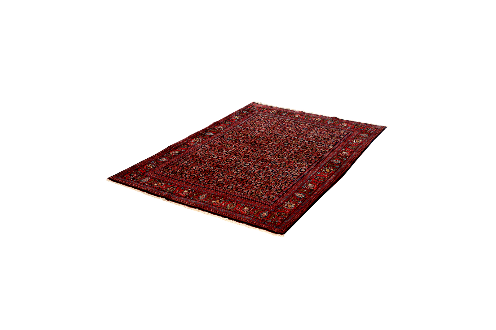 Bidjar — Handgefertigt, 170x121 cm, Rot, 100% Virgin Wool | View 6