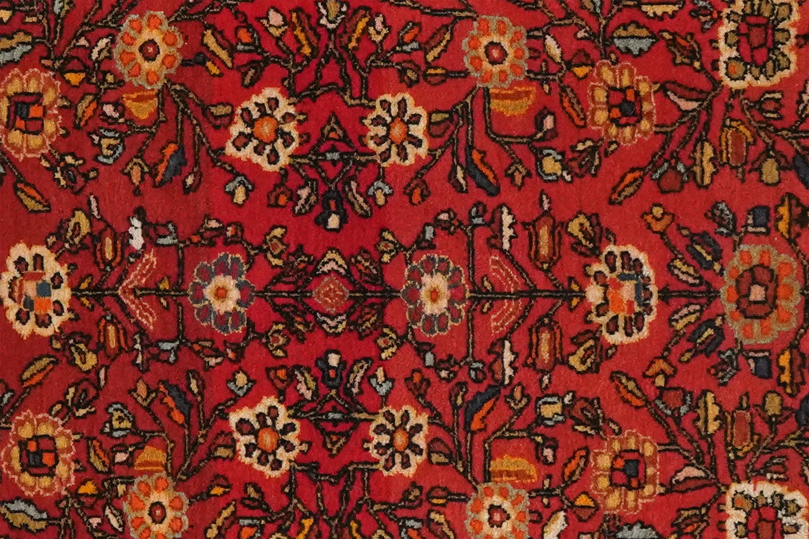 Farahan — Handgefertigt, 78x57 cm, Bunt, 100% Virgin Wool | View 5