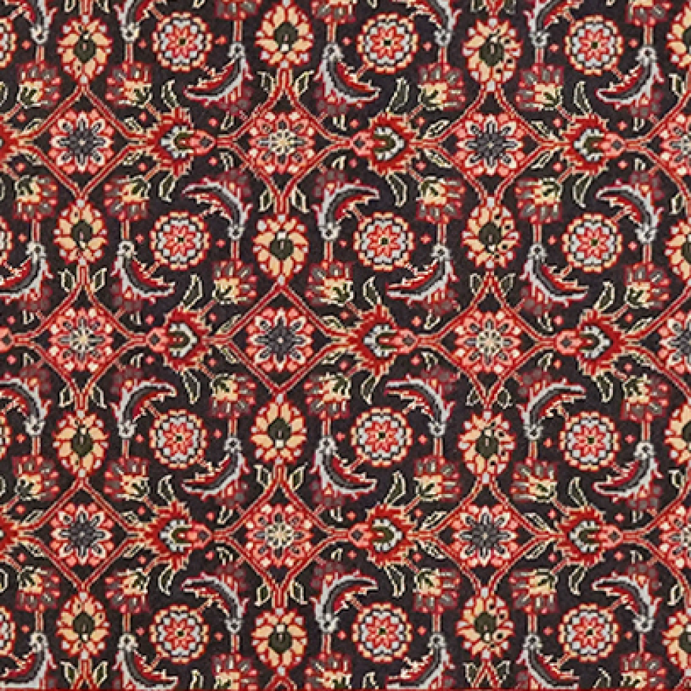 Tabriz 50 Raj — Handgefertigt, 199x65 cm, Beige, 100% Virgin Wool | View 5