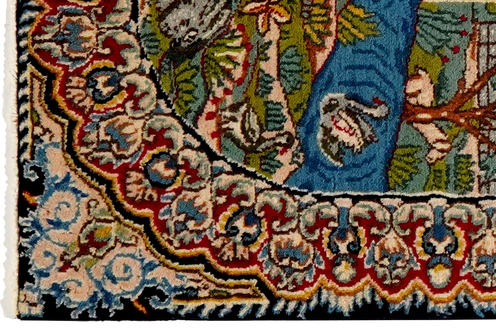 Kirman — Handgefertigt, 67x53 cm, Bunt, 100% Virgin Wool | View 4