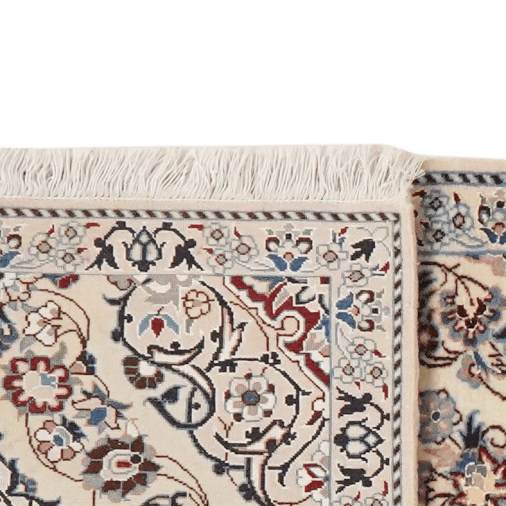 Nain 6La — Hand-knotted, 49x212 cm, Beige, 100% Virgin Wool | View 6