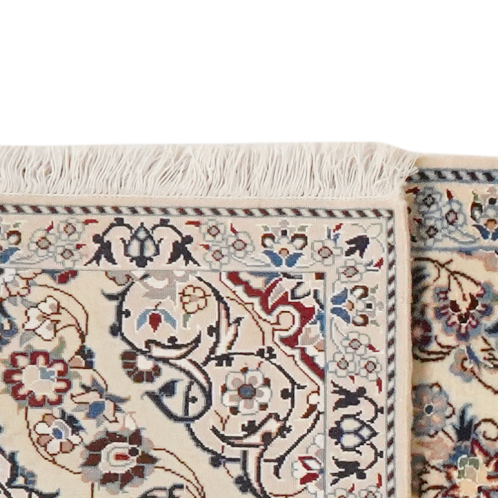 Nain 6La — Handgefertigt, 212x49 cm, Beige, 100% Virgin Wool | View 6